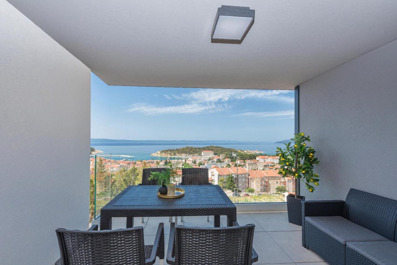 Luxury Apartment Lemon Sea & City View Makarska Bagian luar foto