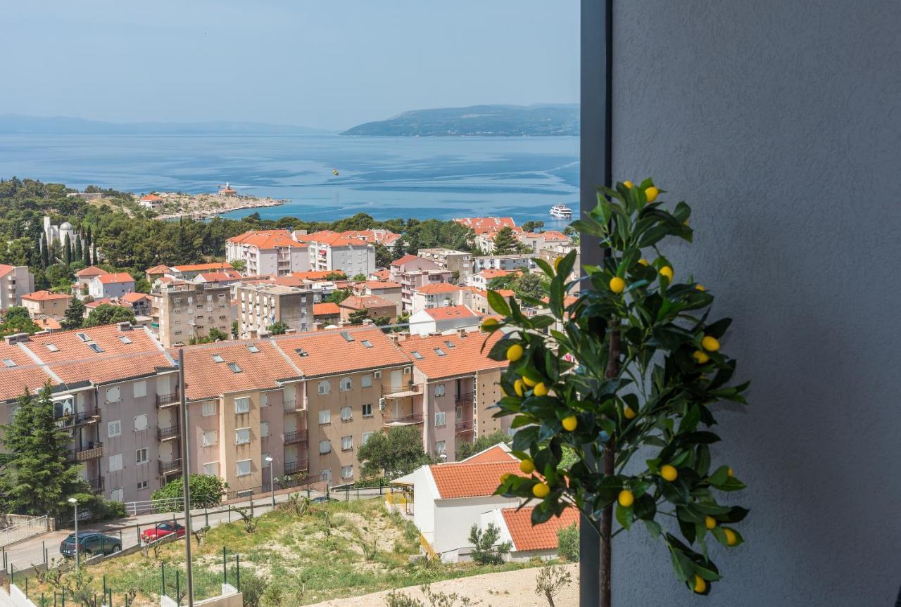Luxury Apartment Lemon Sea & City View Makarska Bagian luar foto